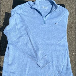 Vineyard Vines Large Blue Pullover 1/4 Zip